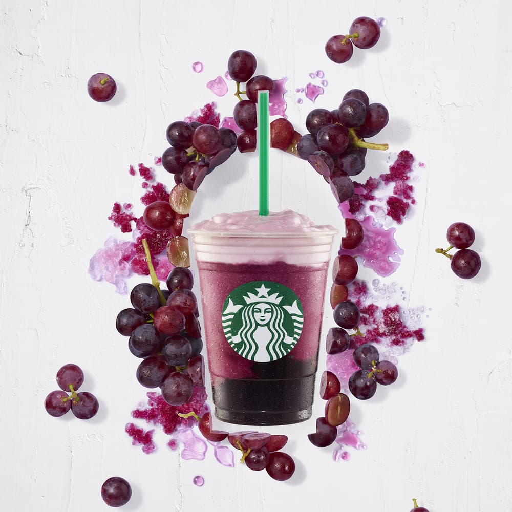 starbucks yogurt peach apricot frappuccino frap ruby red grape blended juice drink instagram