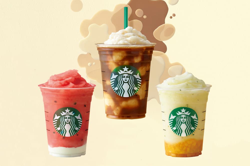 Starbucks Korea Watermelon Lime Mango Blended Drink Sweet Milk Caramel Cold Brew Frappuccino