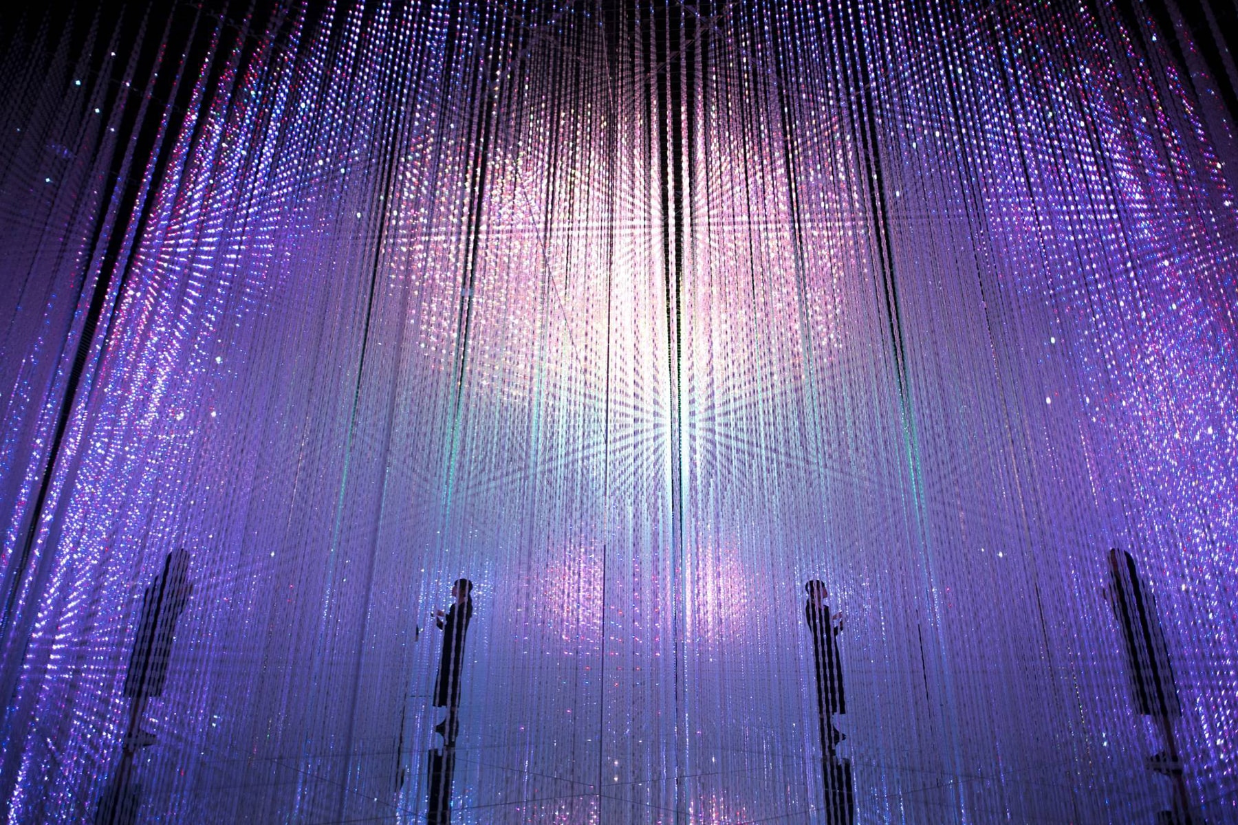 teamLab Borderless Digital Art Museum Installation Tokyo Japan Lights