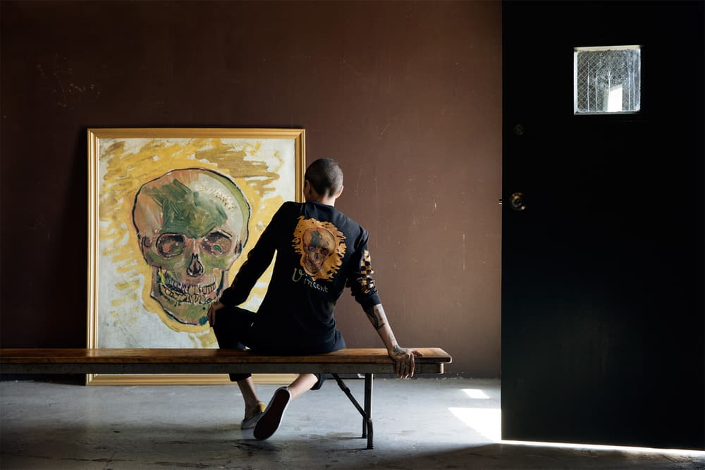 Vans the van gogh museum art history sk8-hi authentic sunflowers almond blossom self portrait
