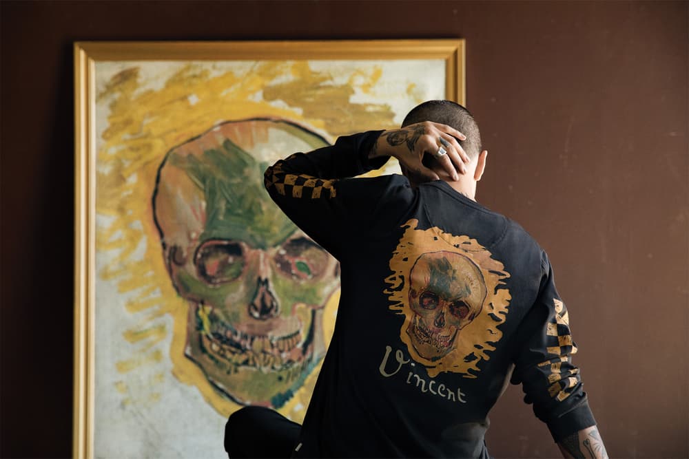 Vans the van gogh museum art history sk8-hi authentic sunflowers almond blossom self portrait