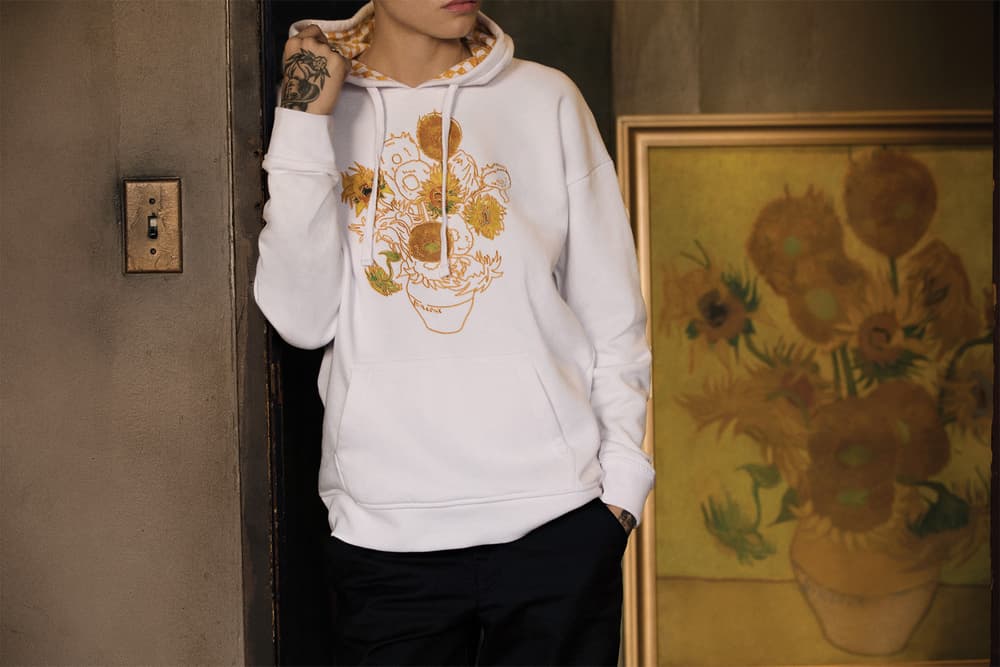 Vans the van gogh museum art history sk8-hi authentic sunflowers almond blossom self portrait
