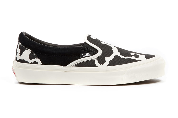 Vans Vault's OG Slip-On and Authentic LX Get a Cow Print Makeover