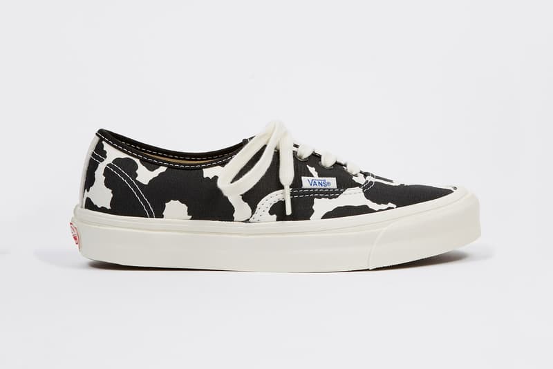 Vans Vault OG Authentic LX Cow Black White