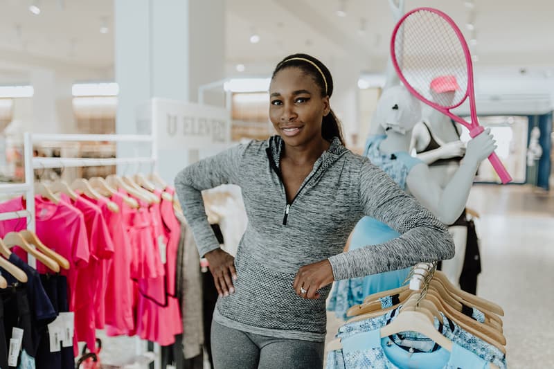 Venus Williams EleVen Activewear Selfridges Wimbledon Interview