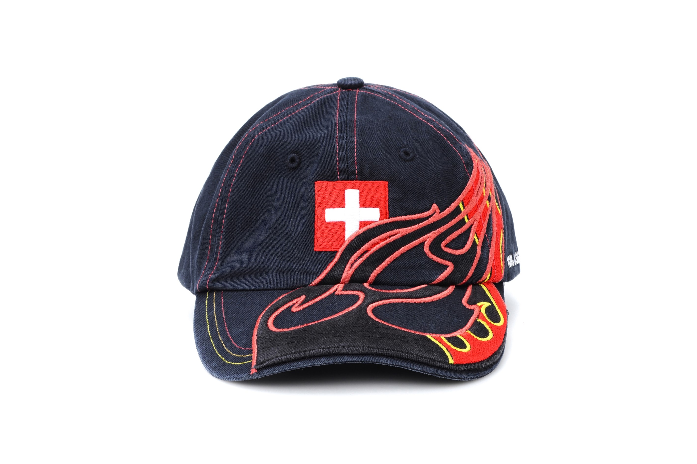 Vetements x Reebok Country Baseball Caps Embroidery Flag Print Hat Headwear Accessories Demna Gvasalia
