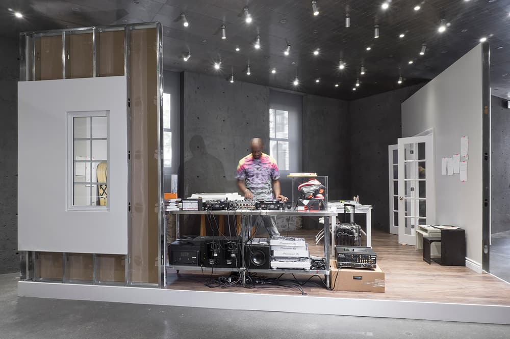 Virgil Abloh SSENSE Montreal CUTTING ROOM FLOOR Exhibition