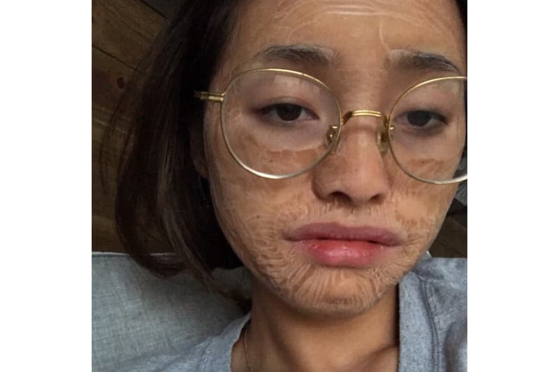 Korean zombie face mask