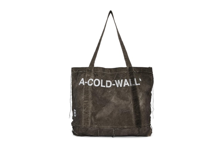 Pick up A-COLD-WALL*'s Latest Canvas Tote for All Your Essentials