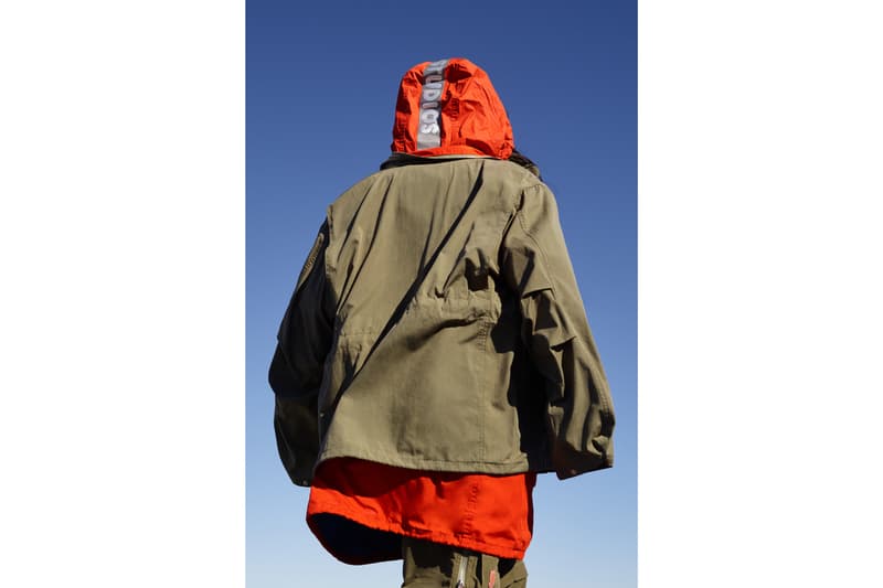 Acne Studios x Fjällräven Collaboration Lookbook Greenland Coat Green