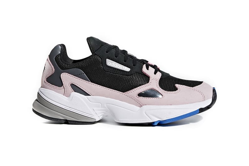 adidas falcon black pink orange