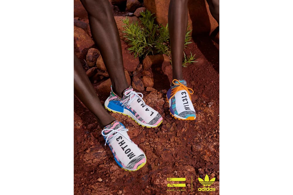 Pharrell Williams x adidas Originals SOLARHU Pack Hu NMD MOTH3R M1L3L3