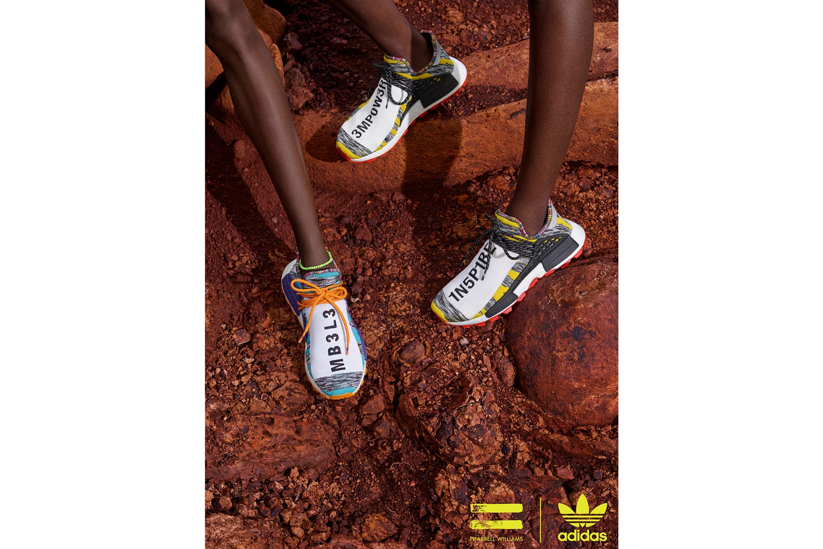 Pharrell Williams x adidas Originals SOLARHU Pack Hu NMD M1L3L3 3MPOW3R