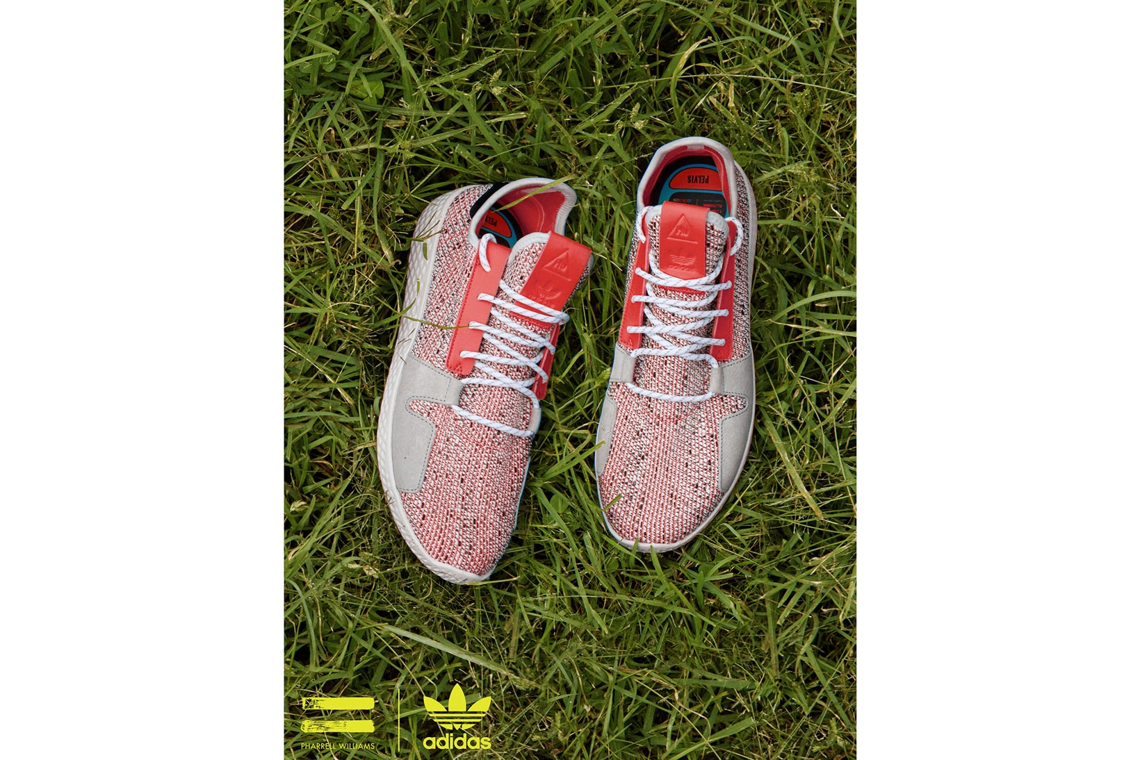Pharrell Williams x adidas Originals SOLARHU Pack Tennis Hu V2 Red