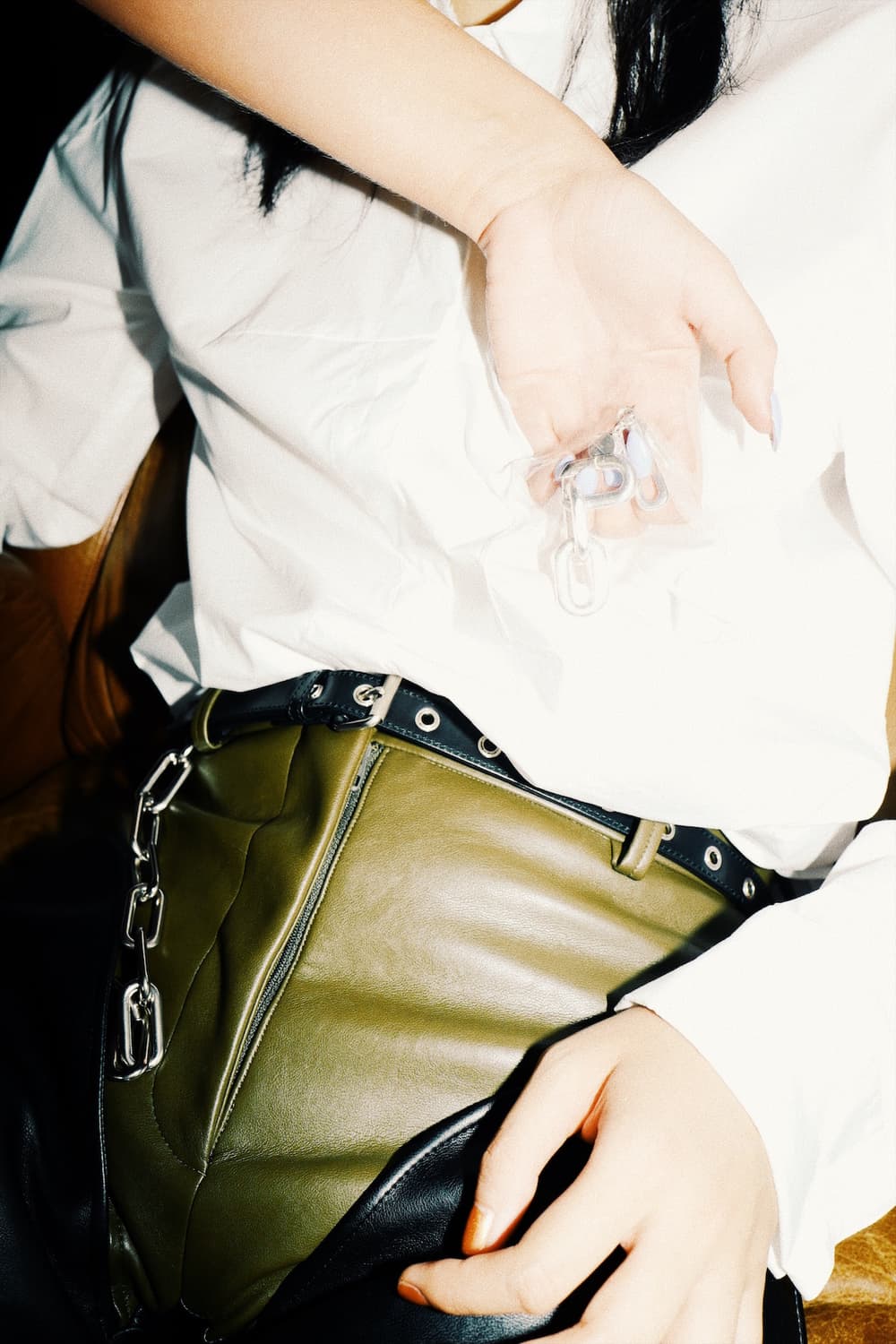 AMBUSH Fall Winter 2018 Machine-A Editorial Accessories Earrings Chain Earring