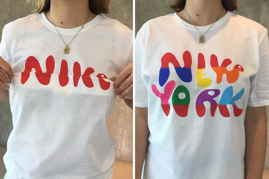 Ava Nirui Nike Fold Up New York T Shirt