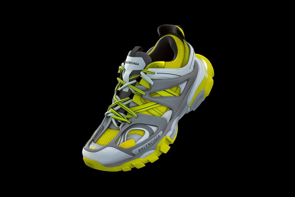 Balenciaga Track Sneaker Yellow Grey White