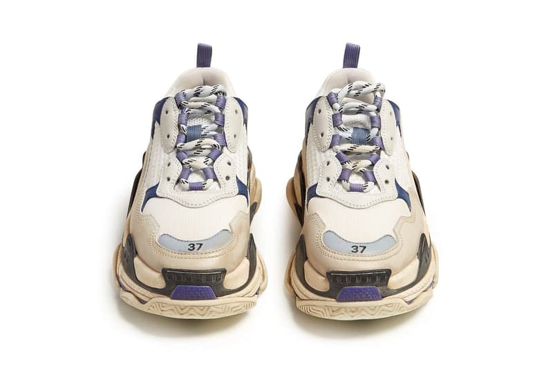 Balenciaga Triple S Blue Purple White