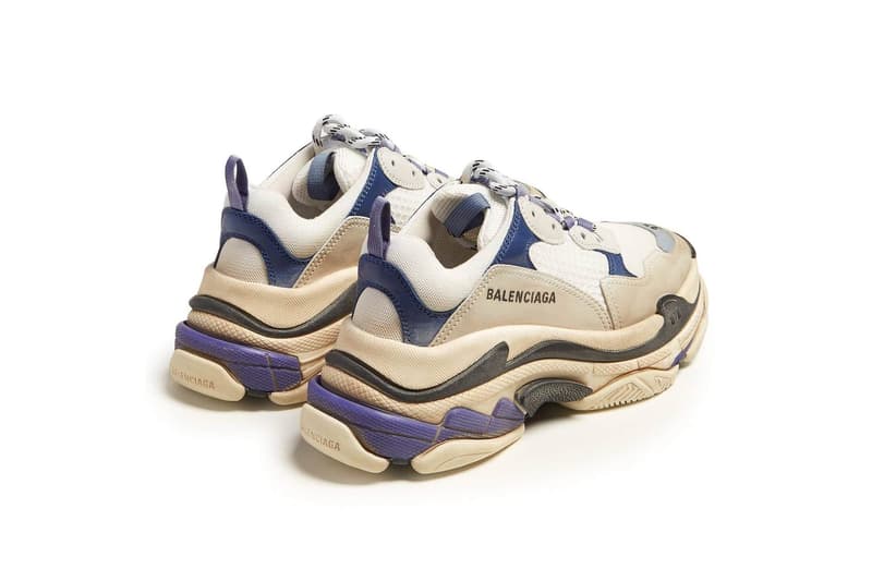 Balenciaga Triple S Blue Purple White