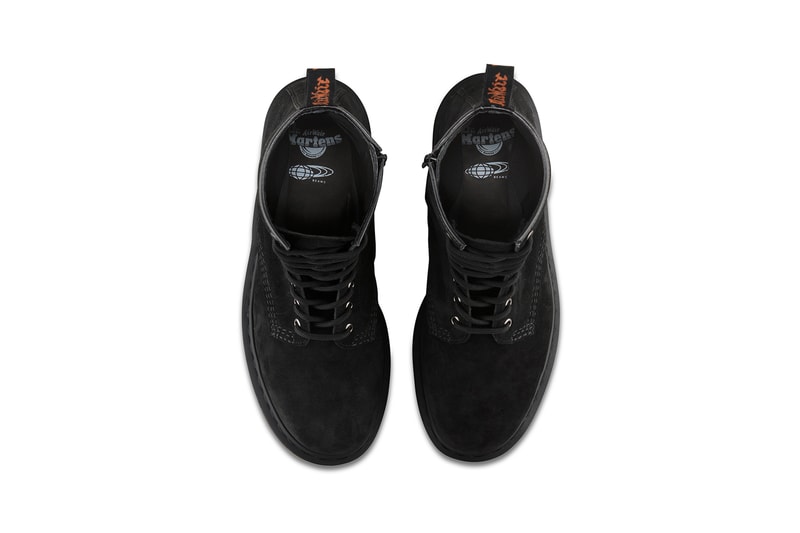 black soft buck dr martens