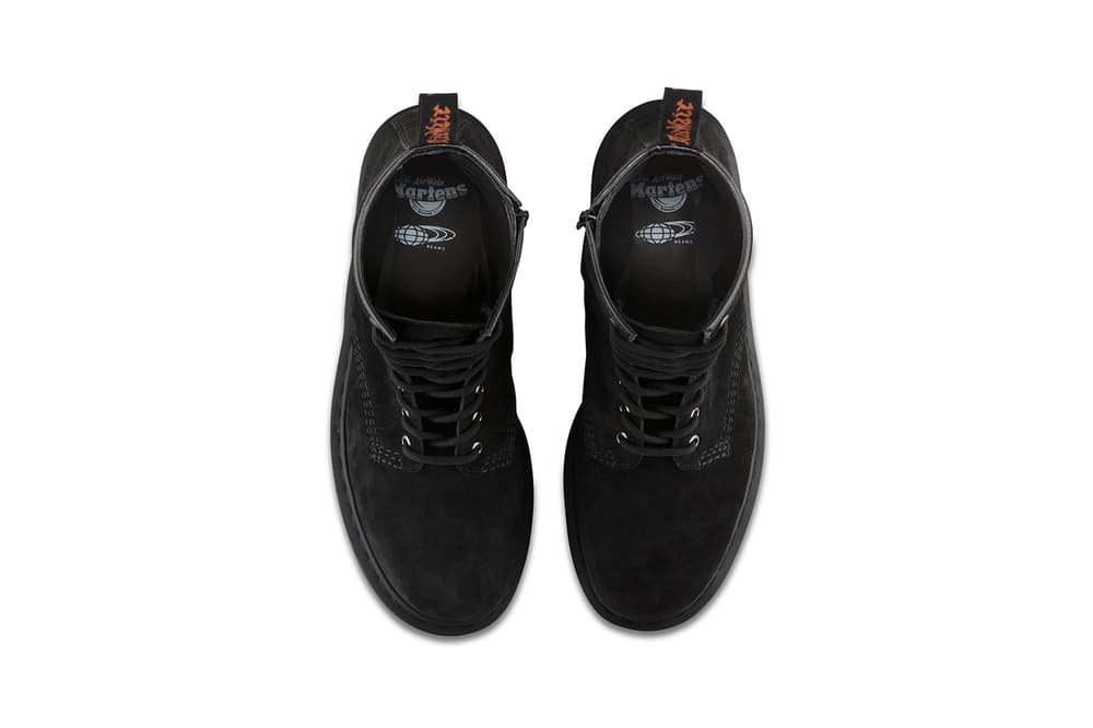 BEAMS Dr. Martens 1460 Boot Black Soft Buck
