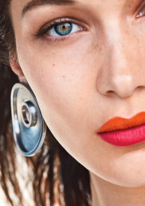 Bella Hadid Allure Magazine Interview Feature Editorial Makeup Dior Beauty Lipstick Natural Tips