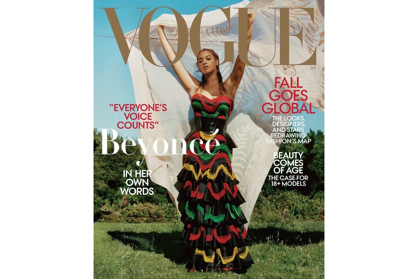 Beyonce Vogue September 2018 Cover Tyler Mitchell