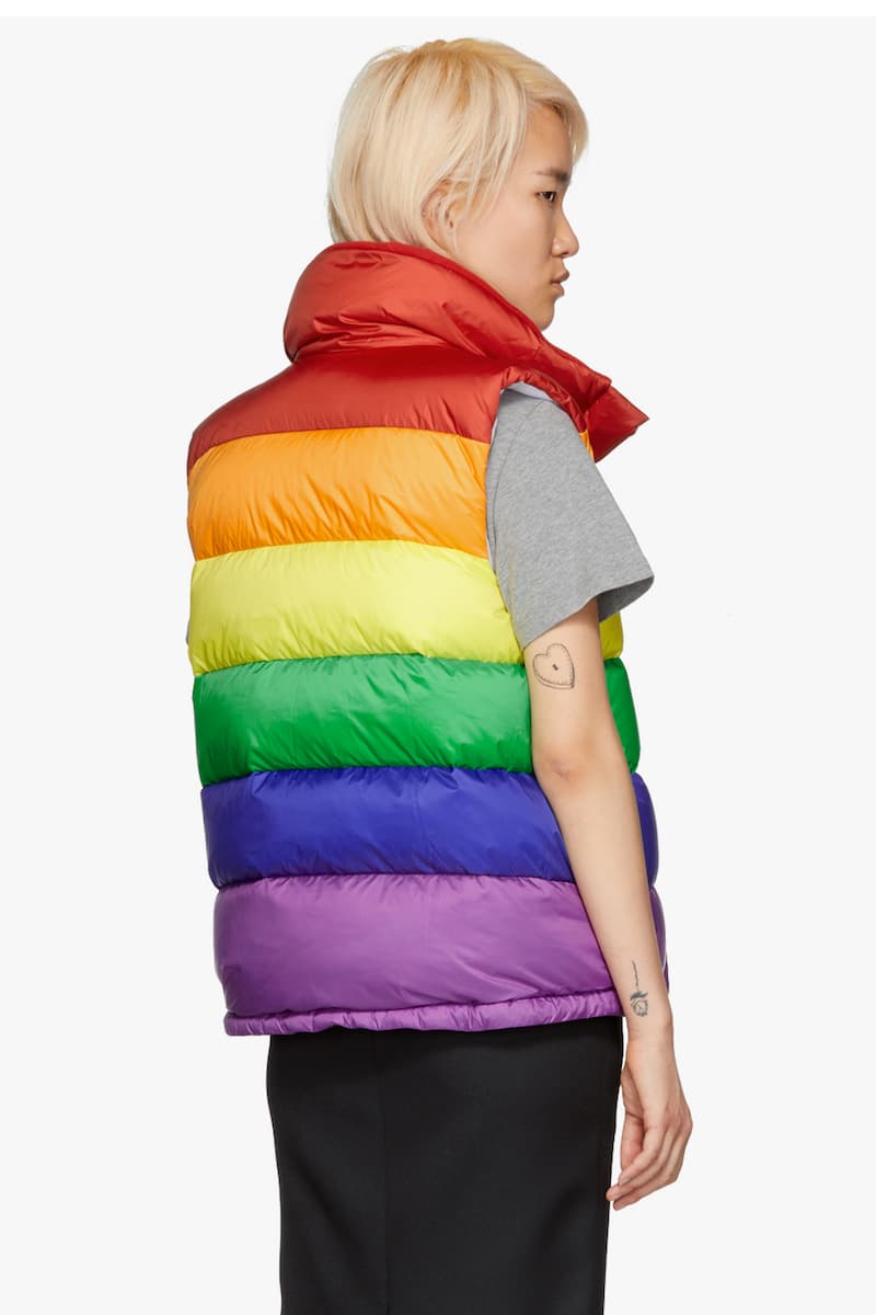 Burberry Rainbow Collection New Arrivals Vest Knit Color Pattern Logo Pieces