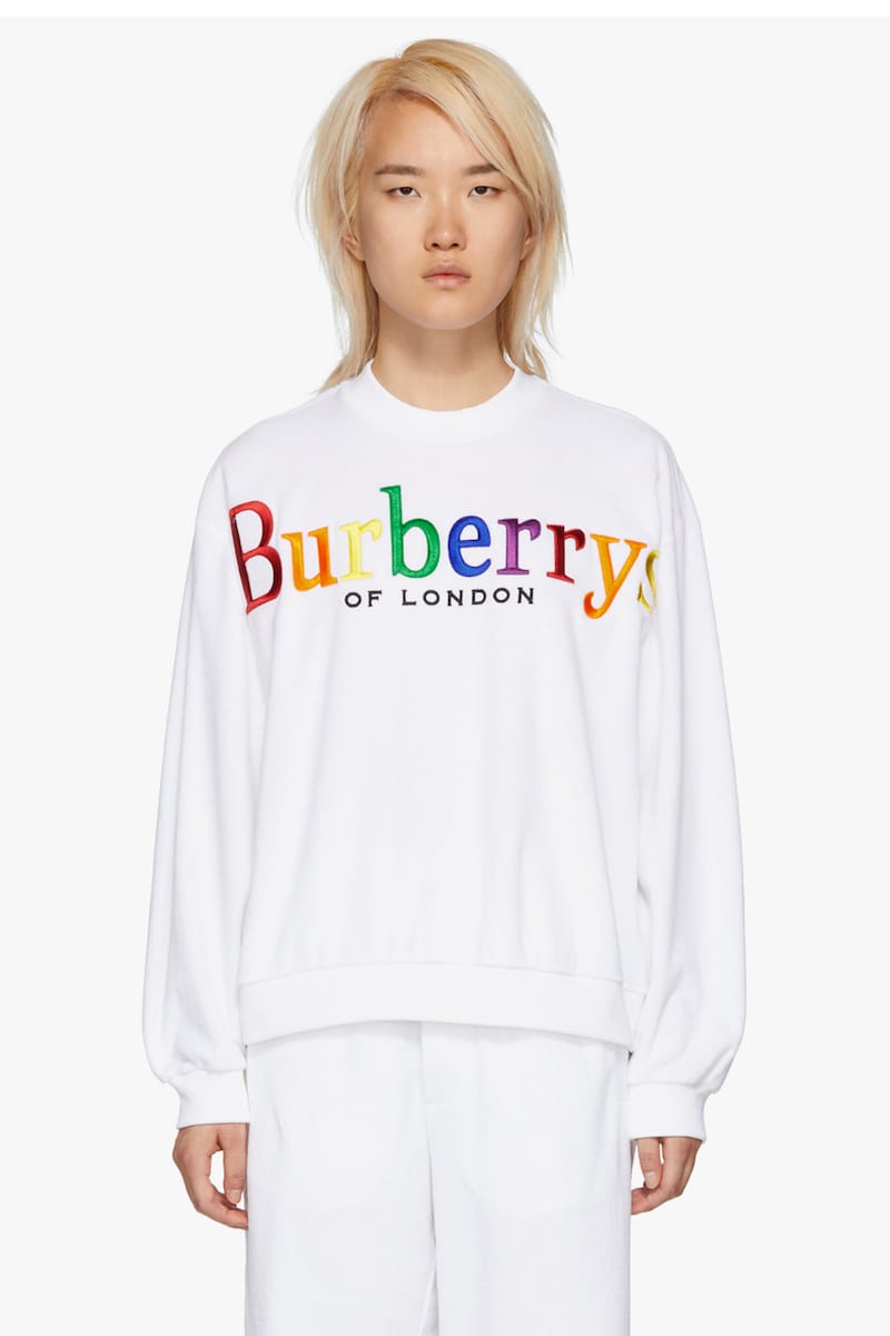 burberry rainbow collection