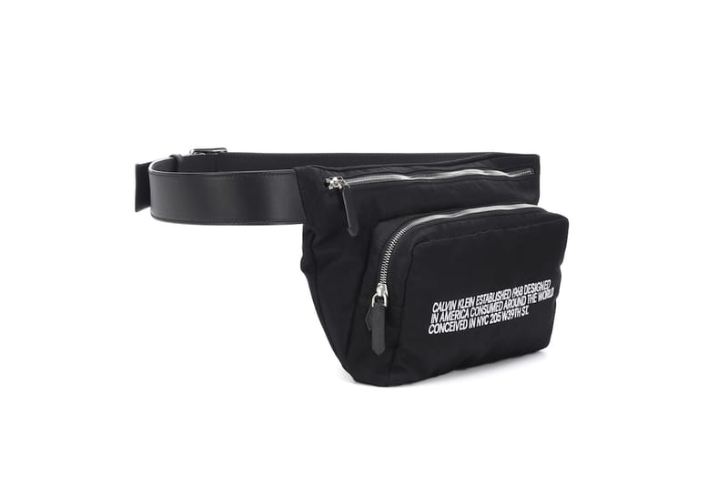 calvin klein pouch belt