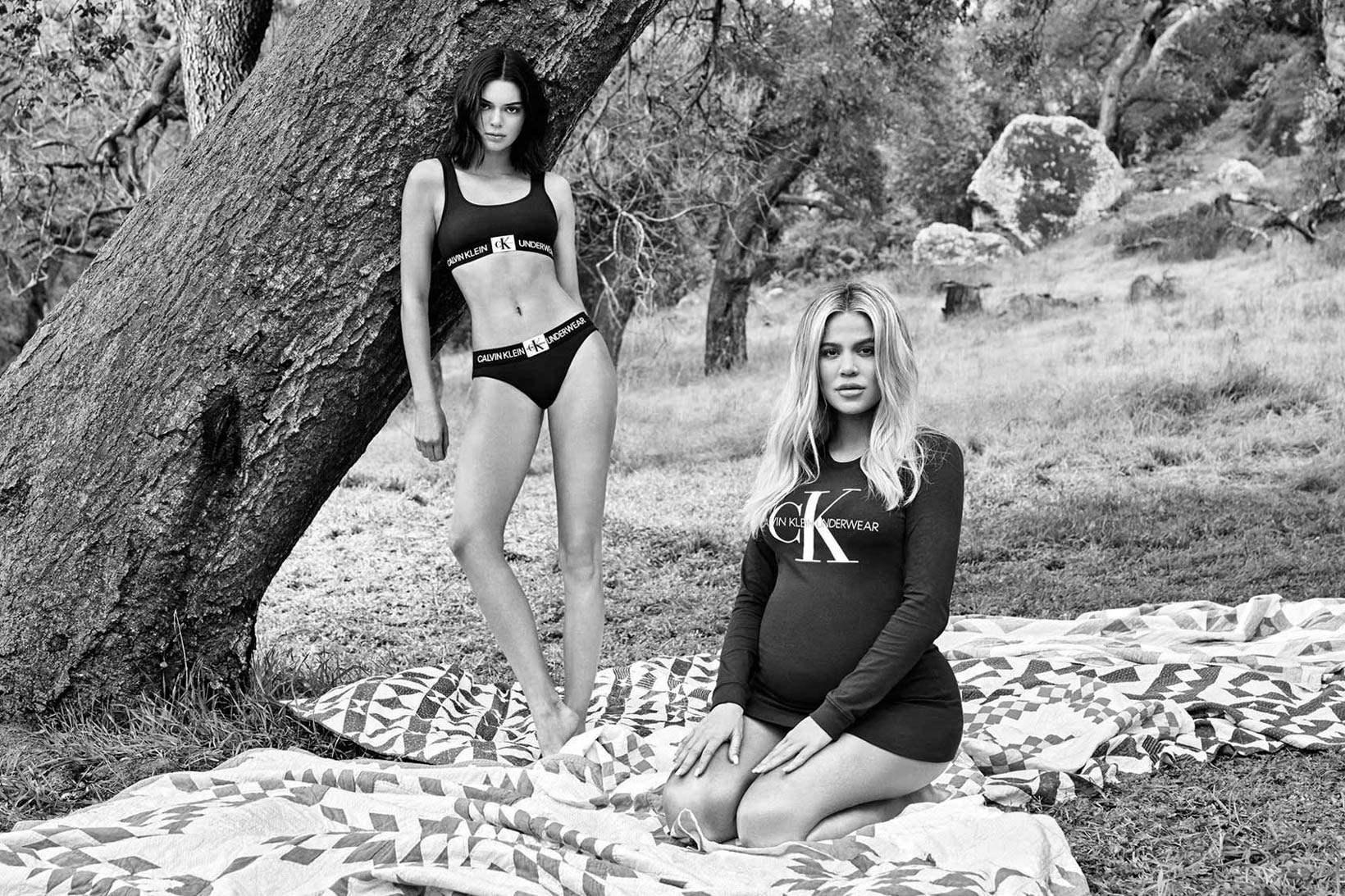 Kardashian Family's Fall 2018 Calvin Klein Underwear Campaign: See