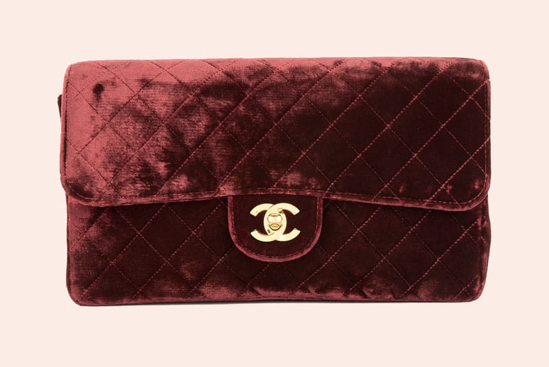 Would You Cop This $15,000 USD Vintage Chanel Velvet Backpack?