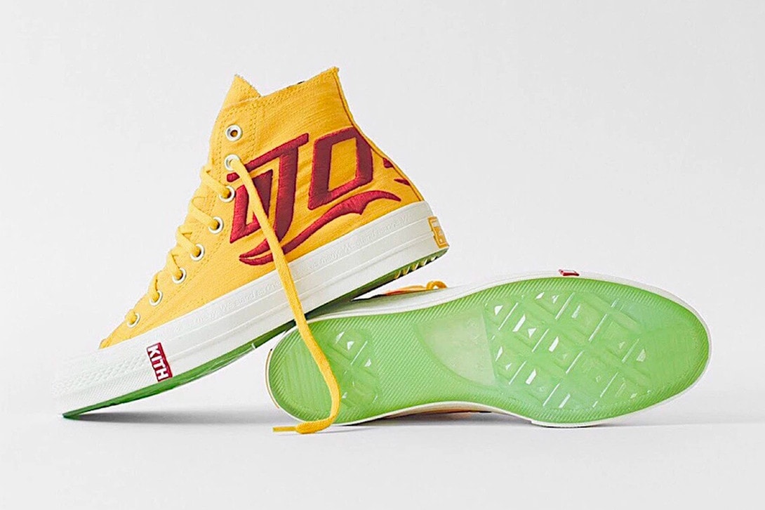 KITH x Coca Cola x Converse Chuck Taylor All Star '70 Yellow Red