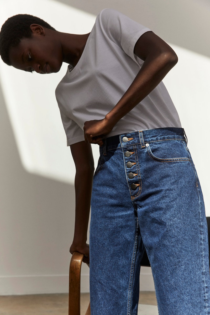 COS Fall/Winter 2018 Denim Lookbook Collection Modern Shape Fit