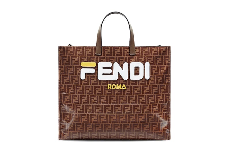 Fendi FILA Monogrammed Tote Bag 