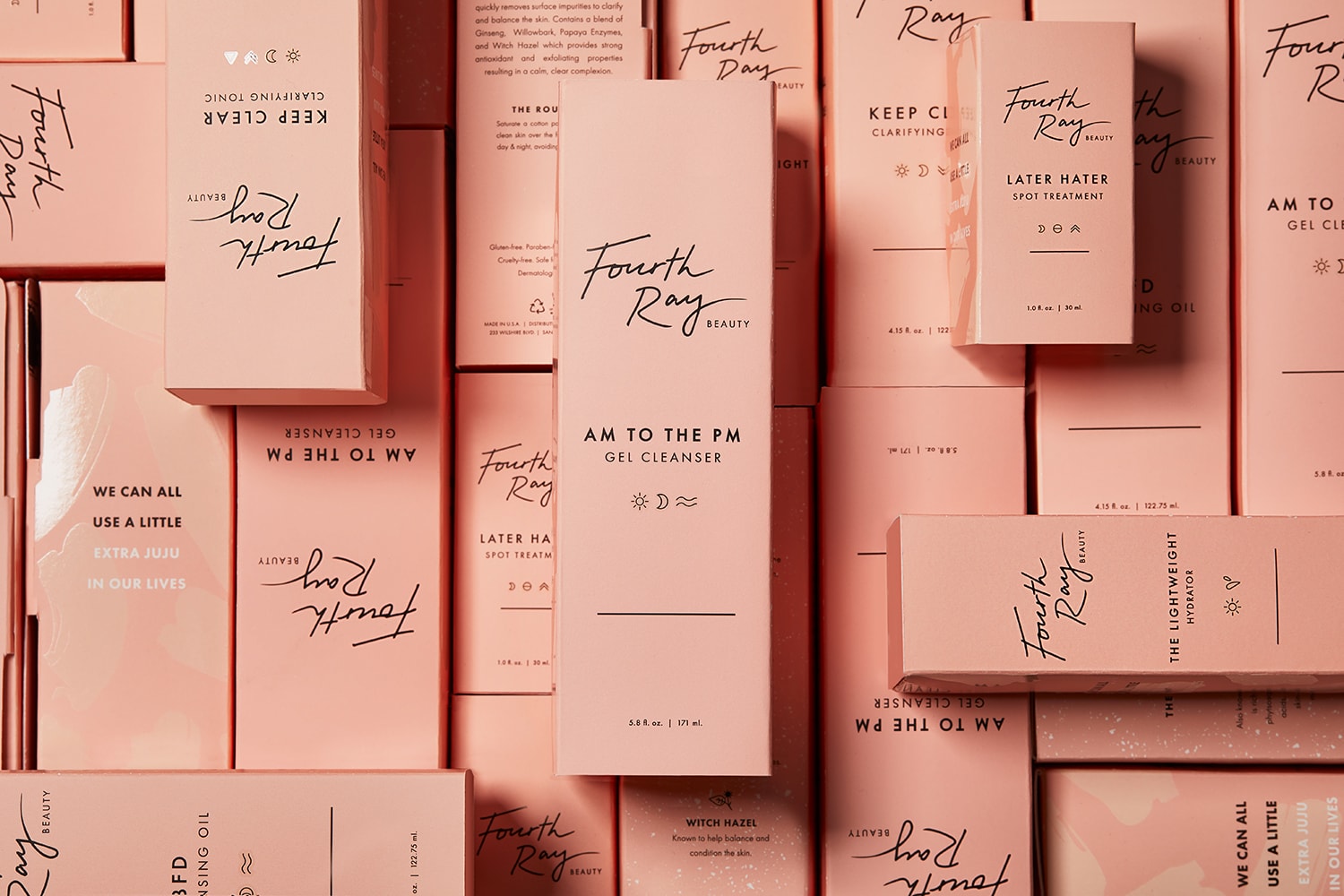 ColourPop Skincare Sister Brand Fourth Ray Beauty Products Packaging