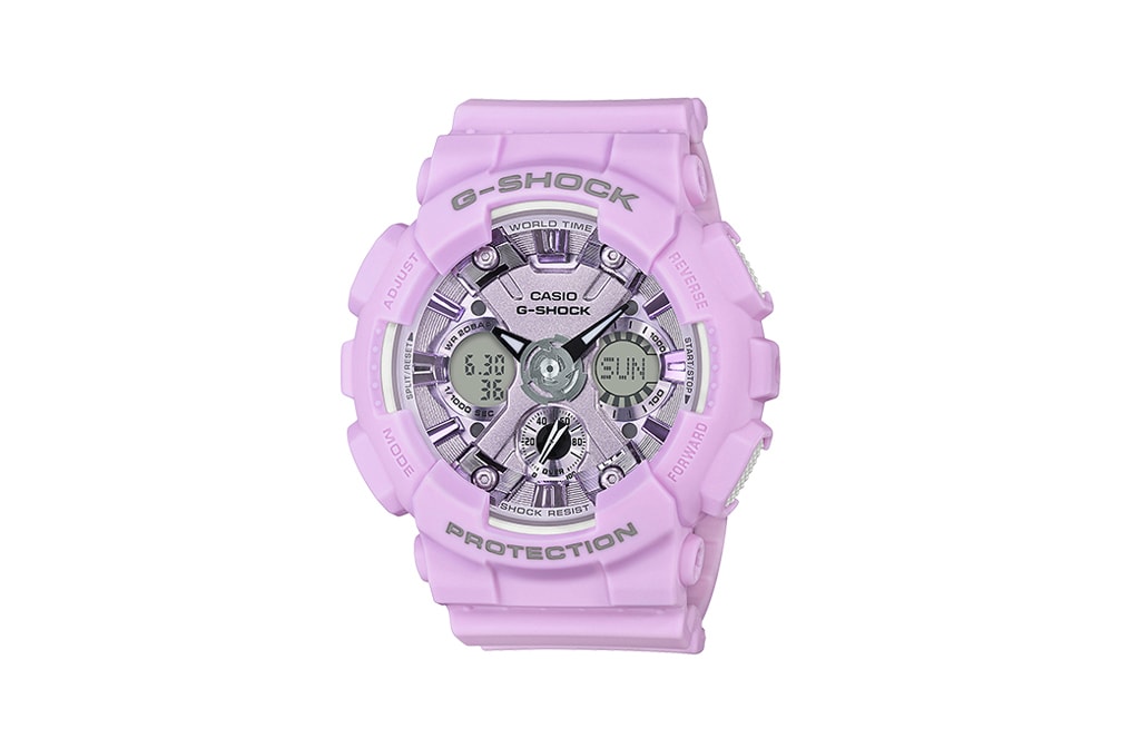 G-Shock S Series Pastel Color Watch Collection Purple