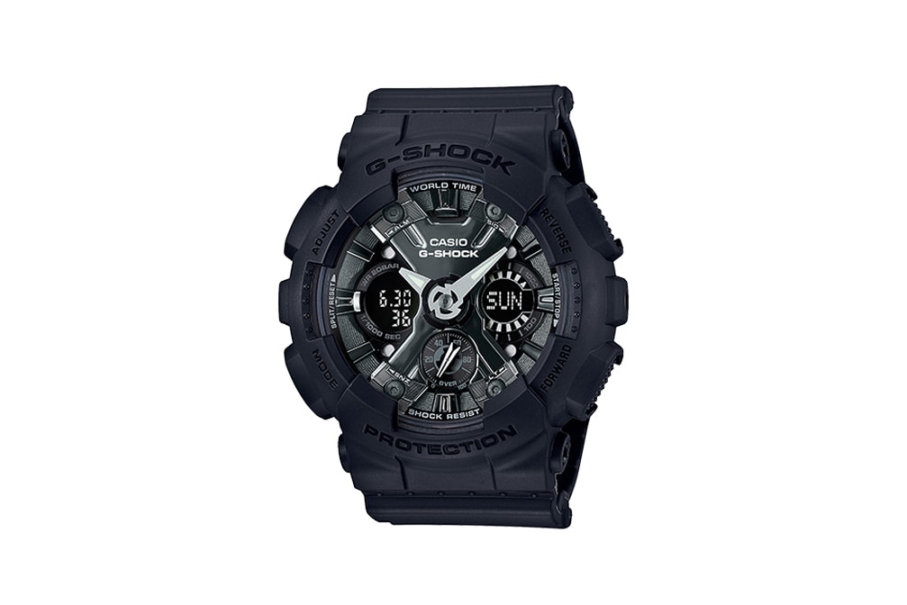 G-Shock S Series Pastel Color Watch Collection Black