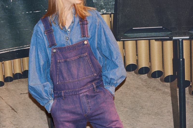 GANNI Denim Jeans Jacket Jumpsuit Boiler Suit Dungarees Overalls Skirts Collection FW18