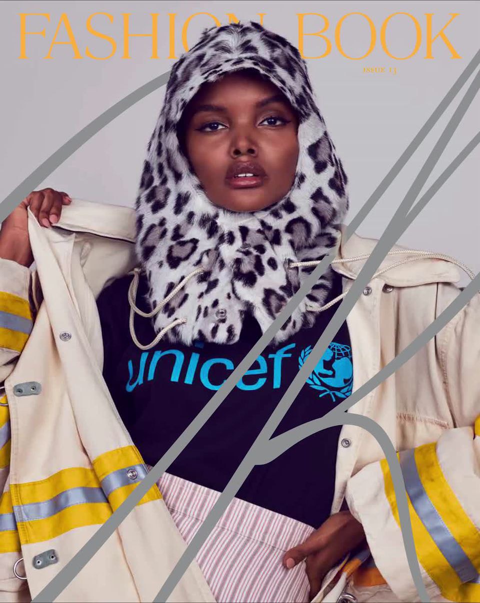 Gigi Hadid Halima Aden CR Fashion Book Cover Issue 13 UNICEF