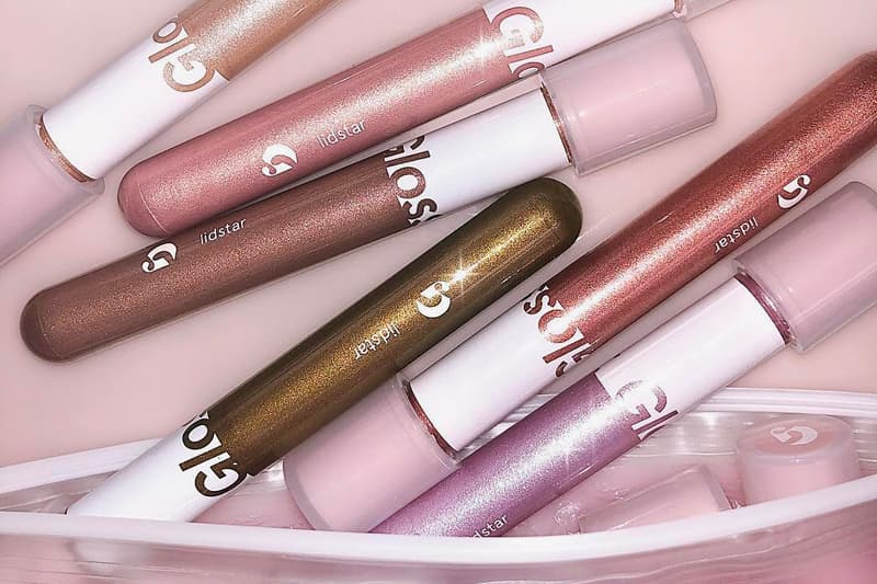 Glossier Lidstar Liquid Eyeshadow Glitter Shimmer Makeup Beauty Cosmetics Pink Emily Weiss