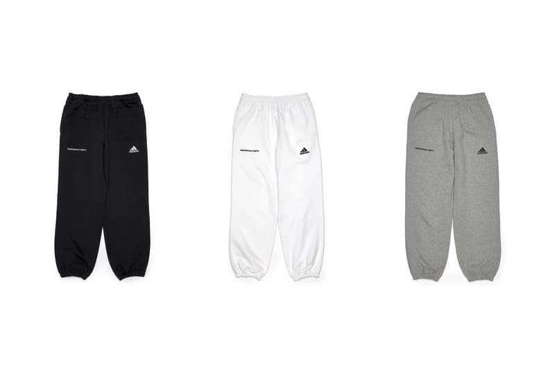 Gosha Rubchinskiy Fall/Winter 2018 Second Drop Sweatpants Black White Grey