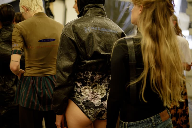 han kjobenhavn copenhagen fashion week backstage