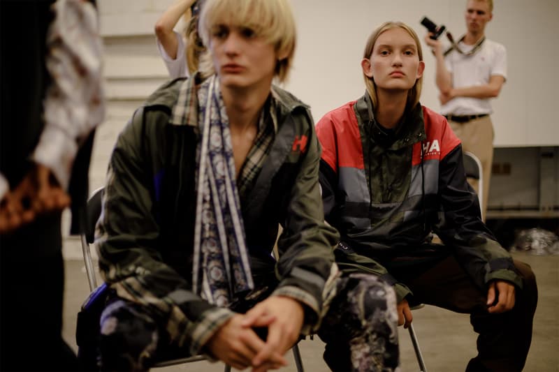 han kjobenhavn copenhagen fashion week backstage