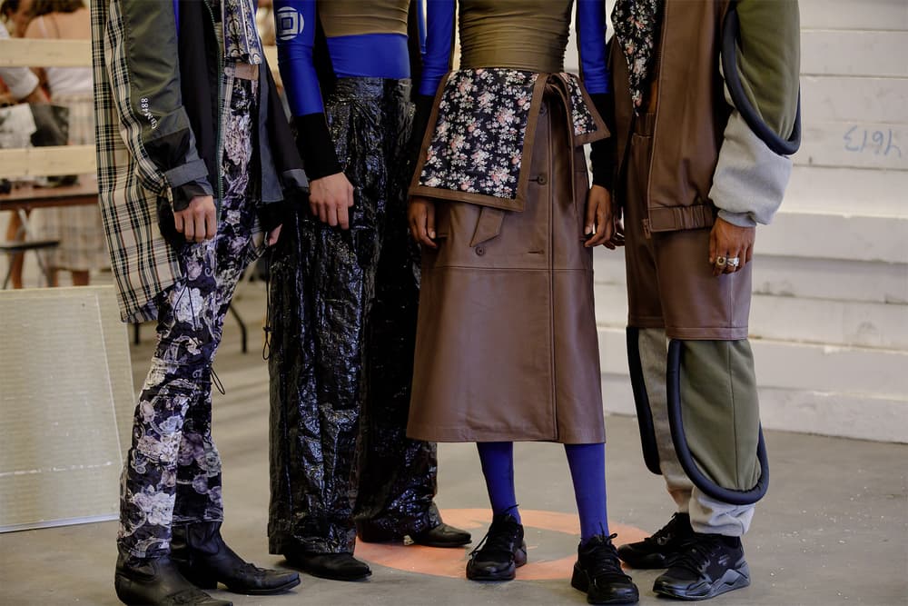 han kjobenhavn copenhagen fashion week backstage