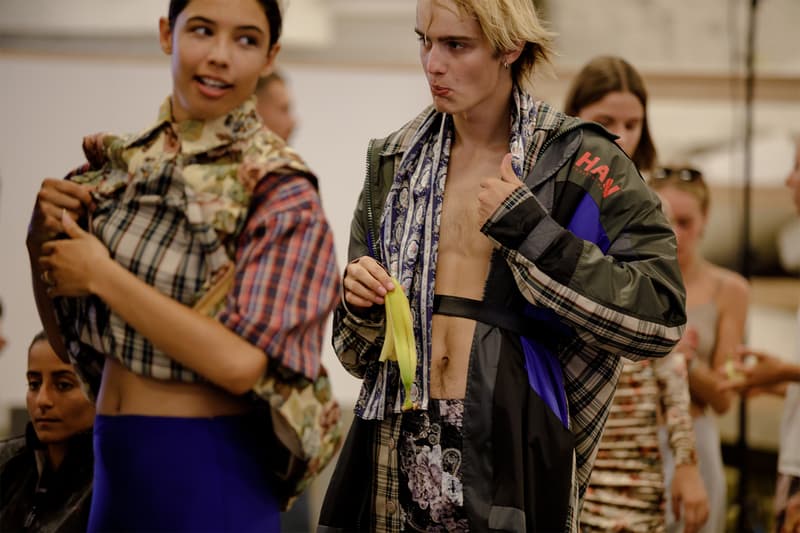 han kjobenhavn copenhagen fashion week backstage