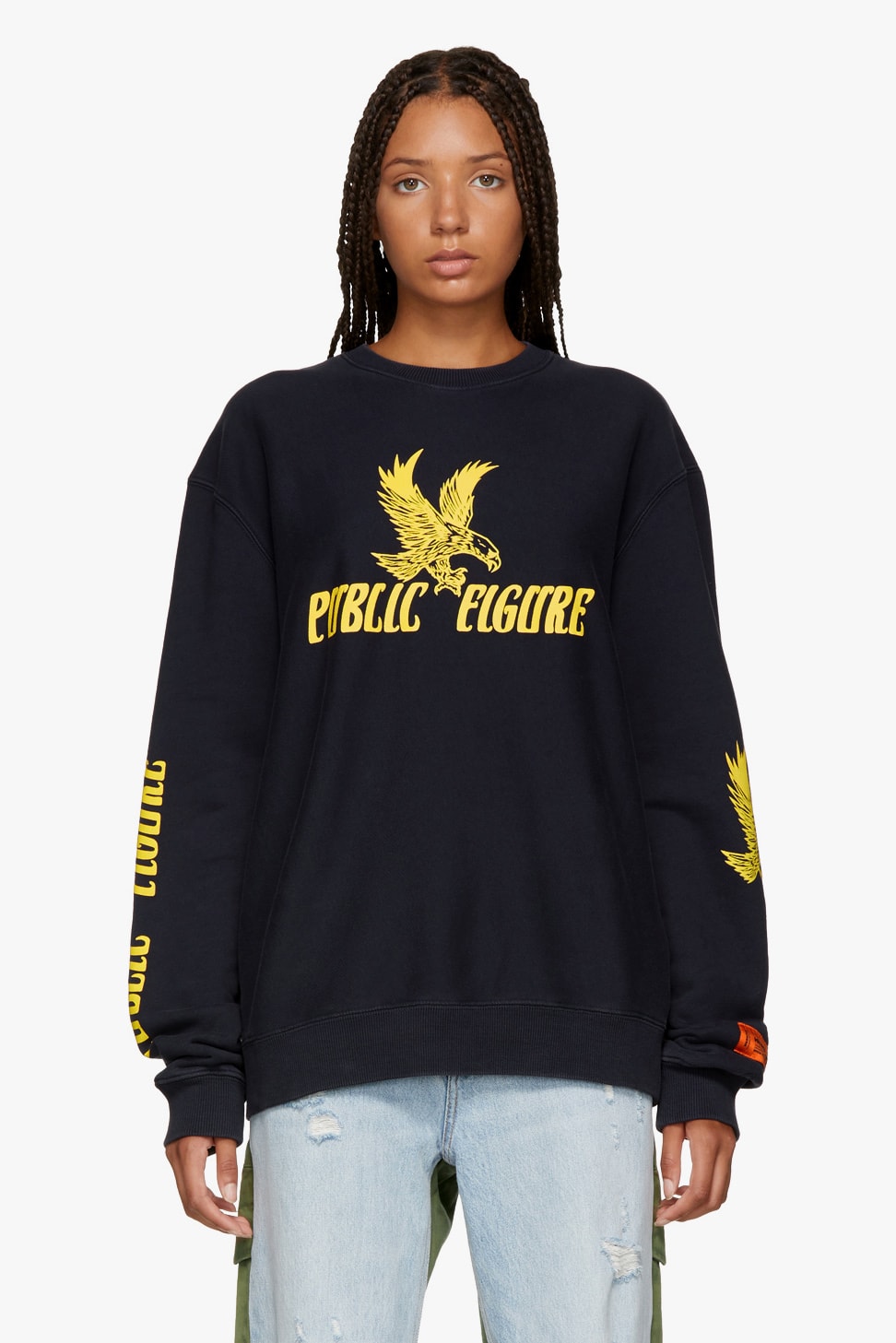 Heron Preston Fall Winter 2018 Collection Fashion SSENSE Hoodie T-Shirt Print Graphic Black Streetwear