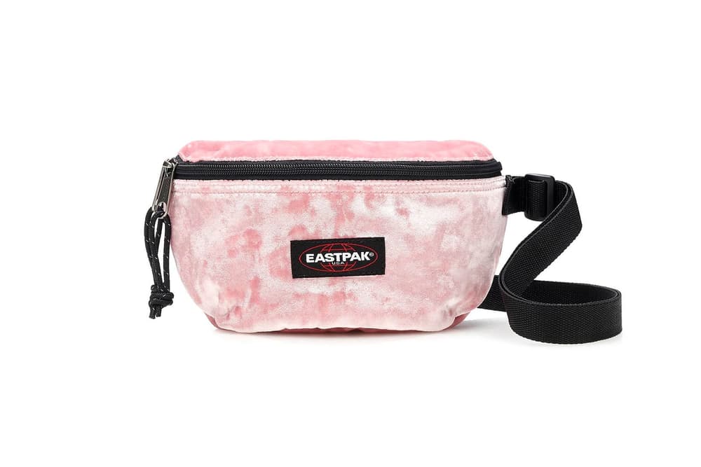 J.Crew Eastpak Pink Velvet Fanny Pack