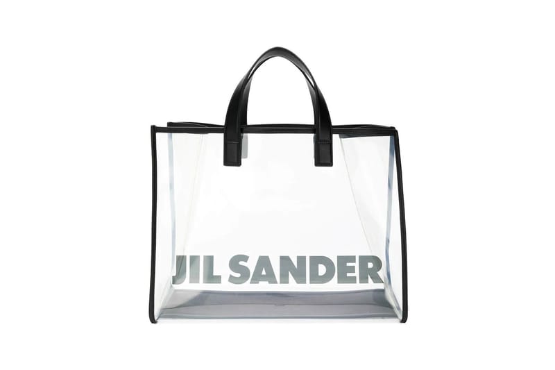 jil sander clear bag