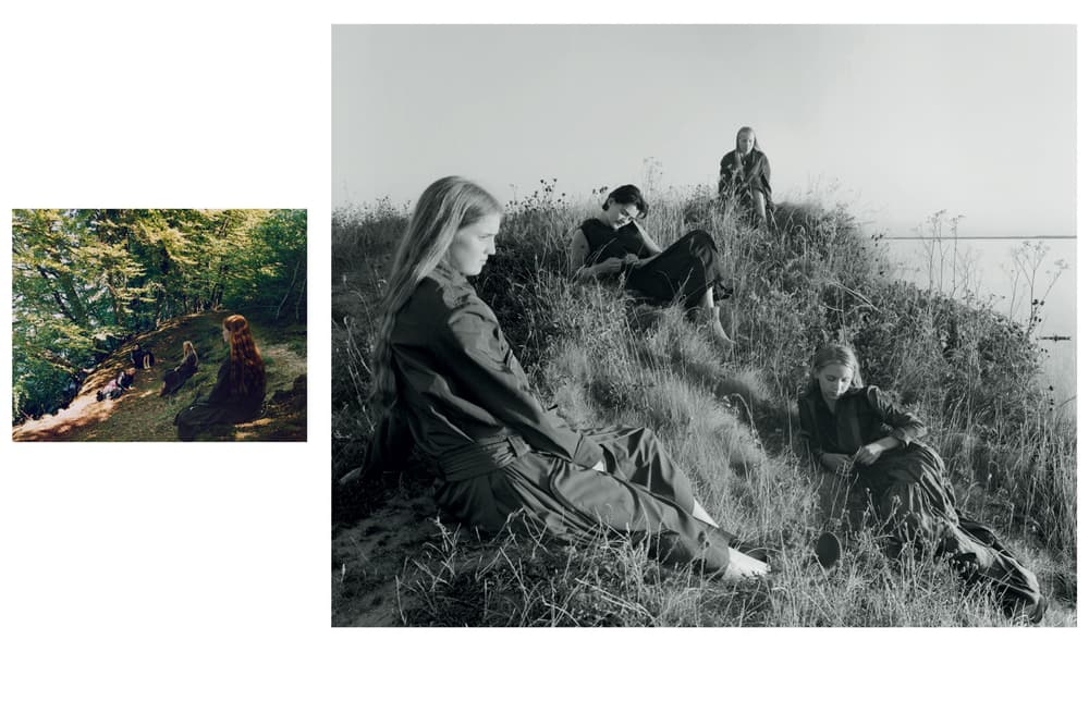 JW Anderson Fall/Winter 2018 Campaign Julie Greve Dresses Yellow Red White
